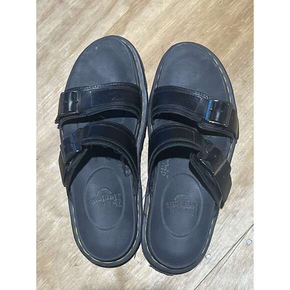 Dr Marten Myles M9 W10 Unisex Black Slip On Leather